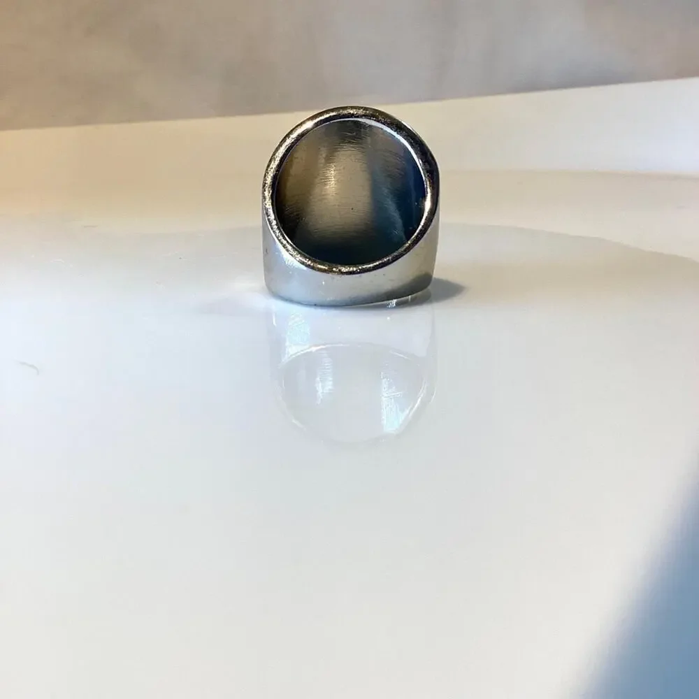Massive Crystal Statement Ring